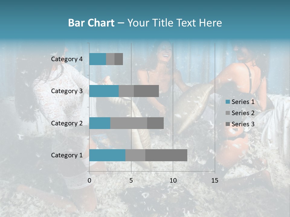 Brunette Stockings PowerPoint Template