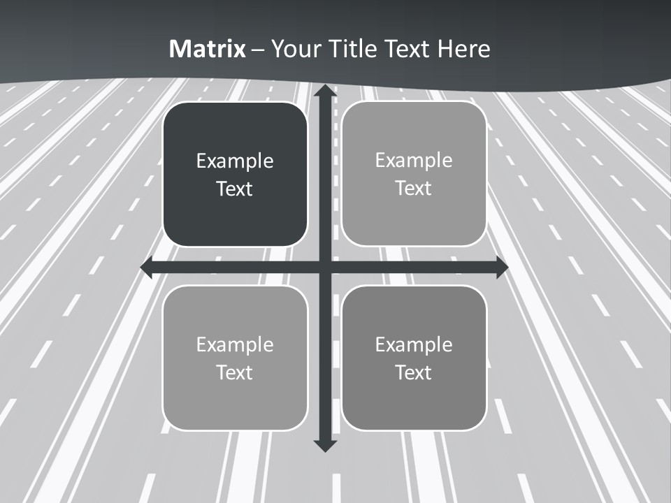 Parallel Roads PowerPoint Template