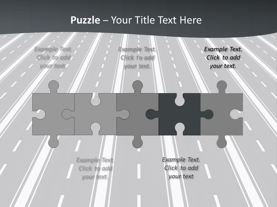 Parallel Roads PowerPoint Template