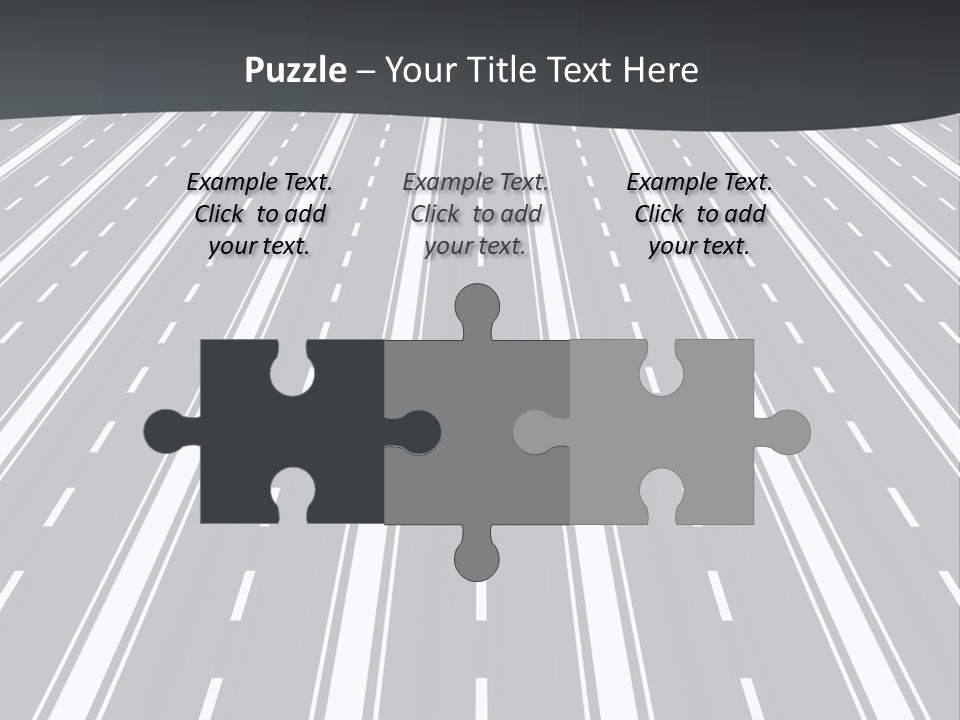 Parallel Roads PowerPoint Template