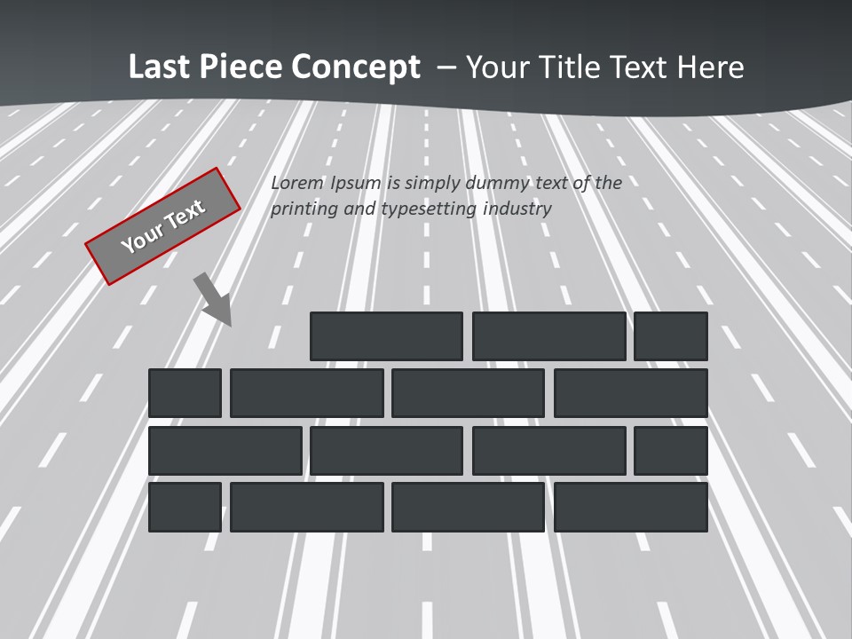 Parallel Roads PowerPoint Template