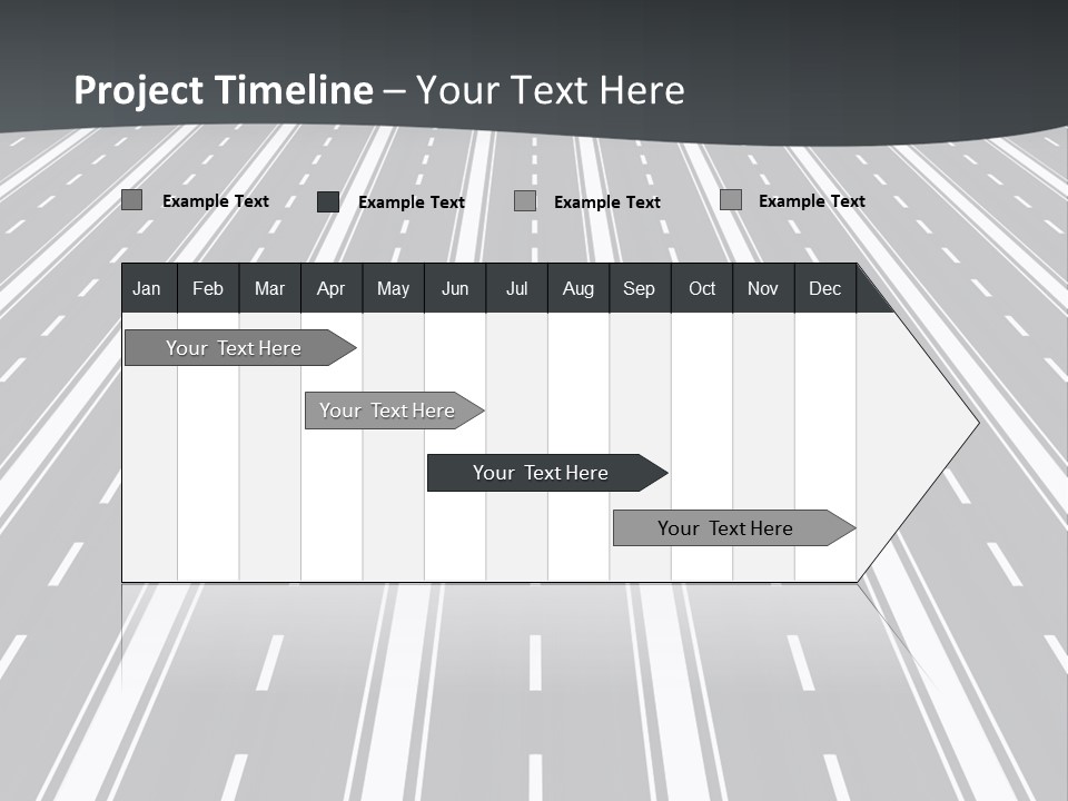 Parallel Roads PowerPoint Template