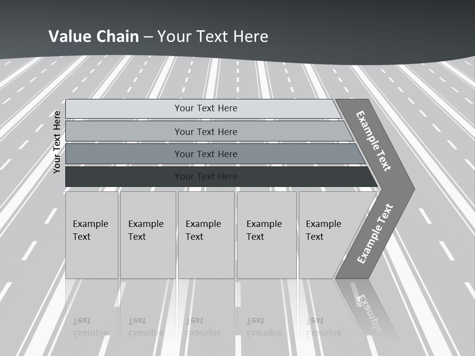 Parallel Roads PowerPoint Template