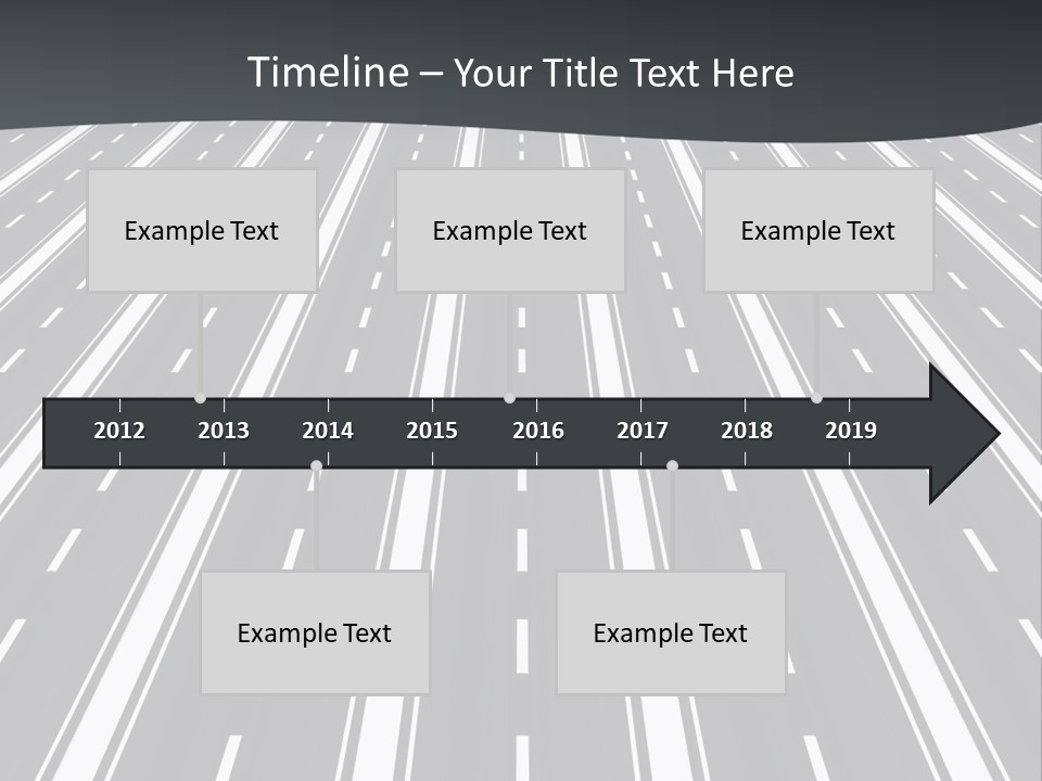 Parallel Roads PowerPoint Template