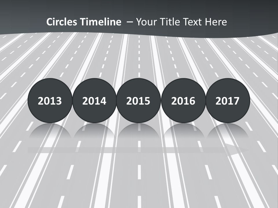 Parallel Roads PowerPoint Template