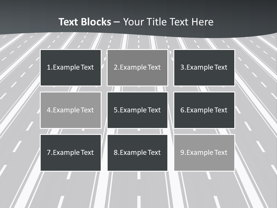 Parallel Roads PowerPoint Template
