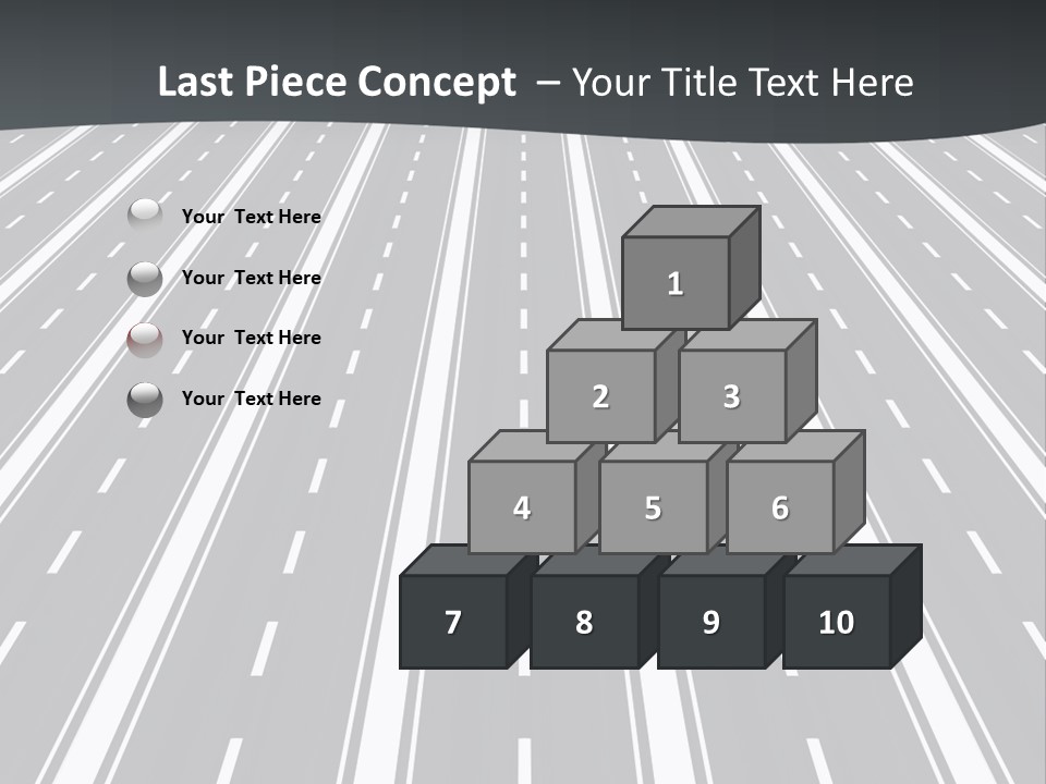 Parallel Roads PowerPoint Template