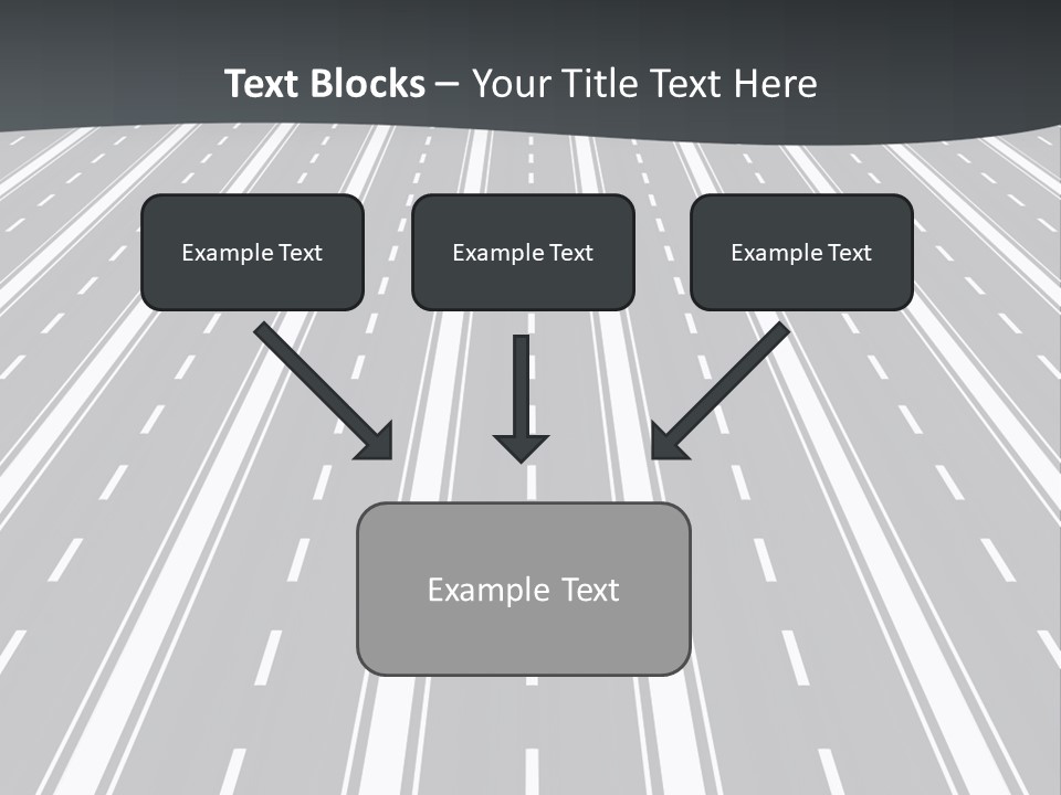 Parallel Roads PowerPoint Template