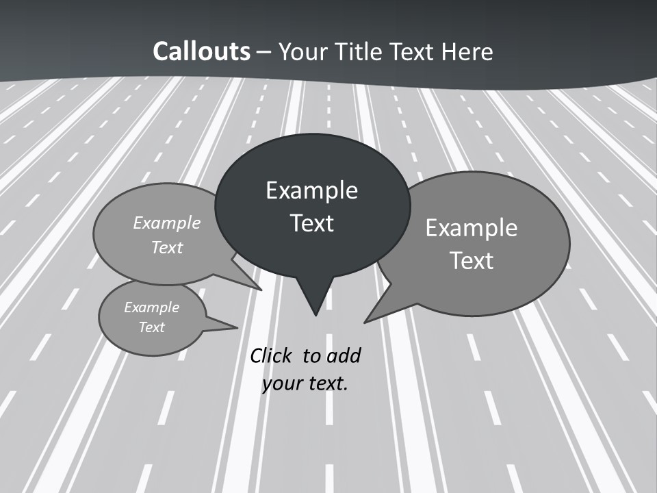 Parallel Roads PowerPoint Template