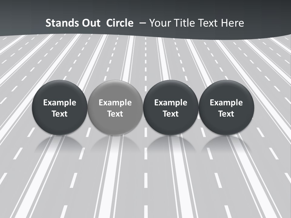 Parallel Roads PowerPoint Template