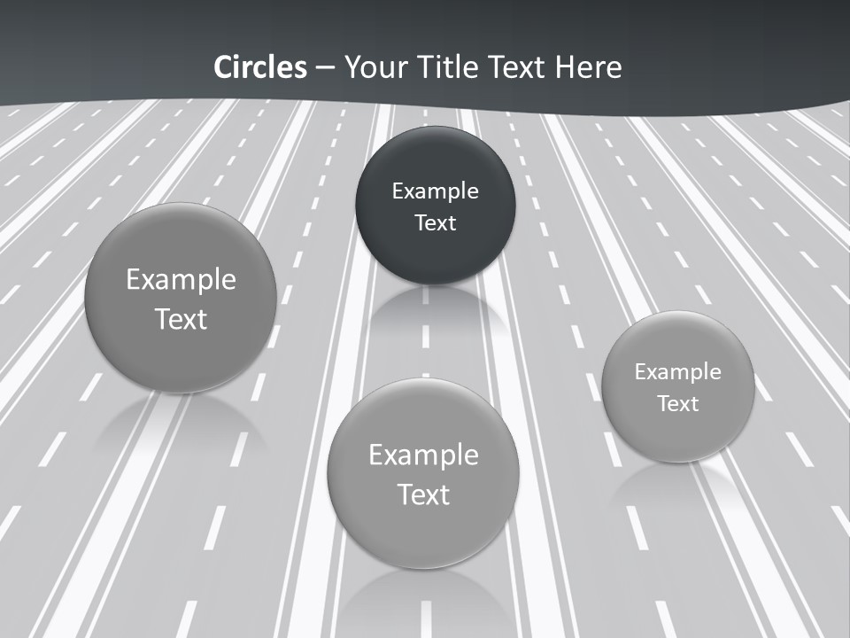 Parallel Roads PowerPoint Template