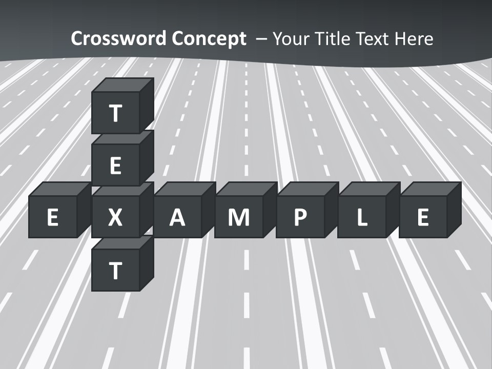 Parallel Roads PowerPoint Template