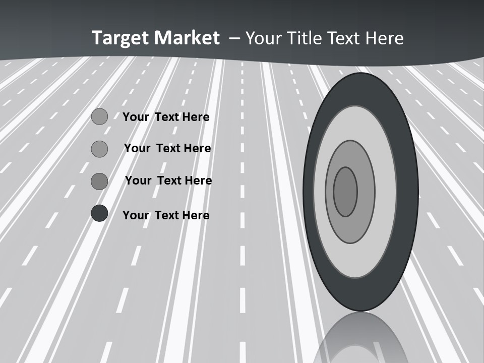 Parallel Roads PowerPoint Template