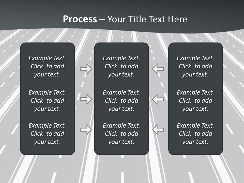Parallel Roads PowerPoint Template