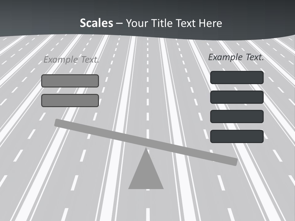 Parallel Roads PowerPoint Template
