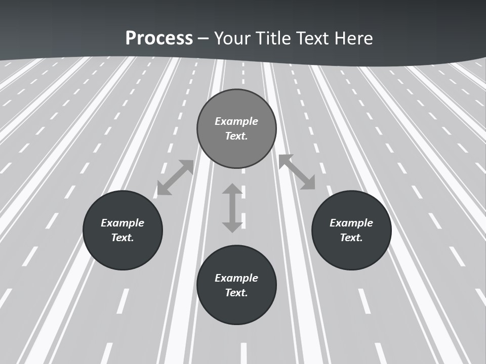 Parallel Roads PowerPoint Template