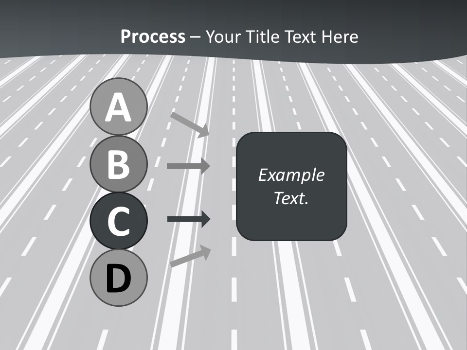 Parallel Roads PowerPoint Template