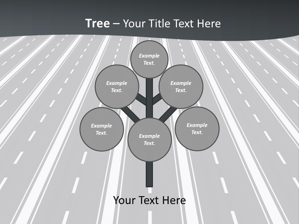Parallel Roads PowerPoint Template
