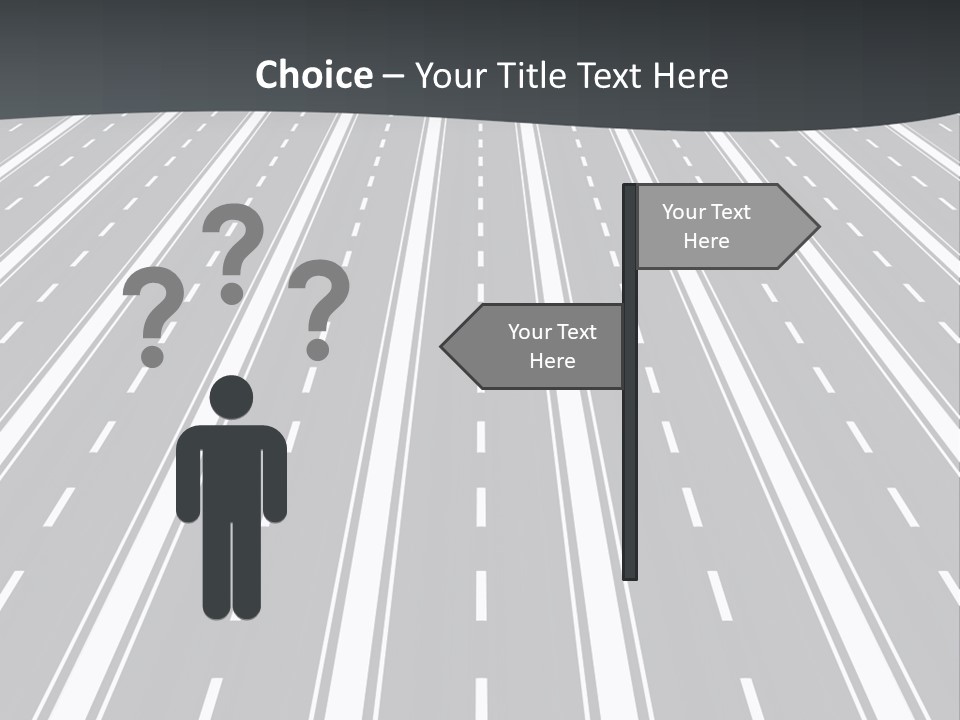 Parallel Roads PowerPoint Template