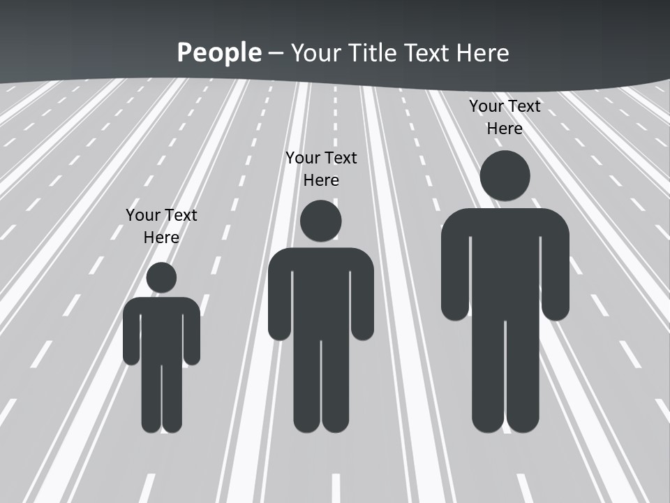 Parallel Roads PowerPoint Template