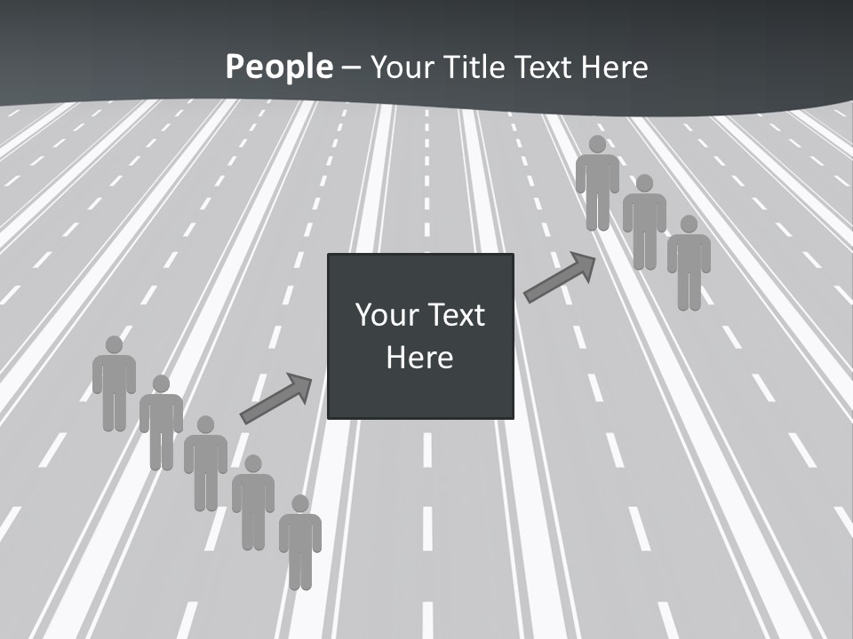 Parallel Roads PowerPoint Template