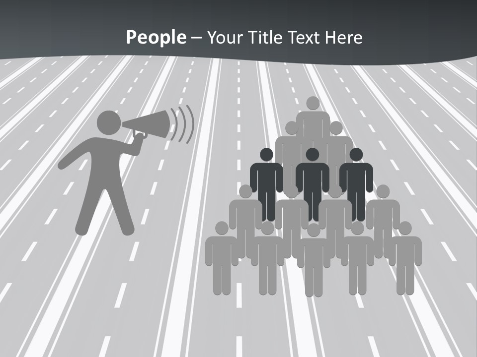 Parallel Roads PowerPoint Template