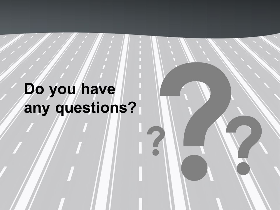 Parallel Roads PowerPoint Template