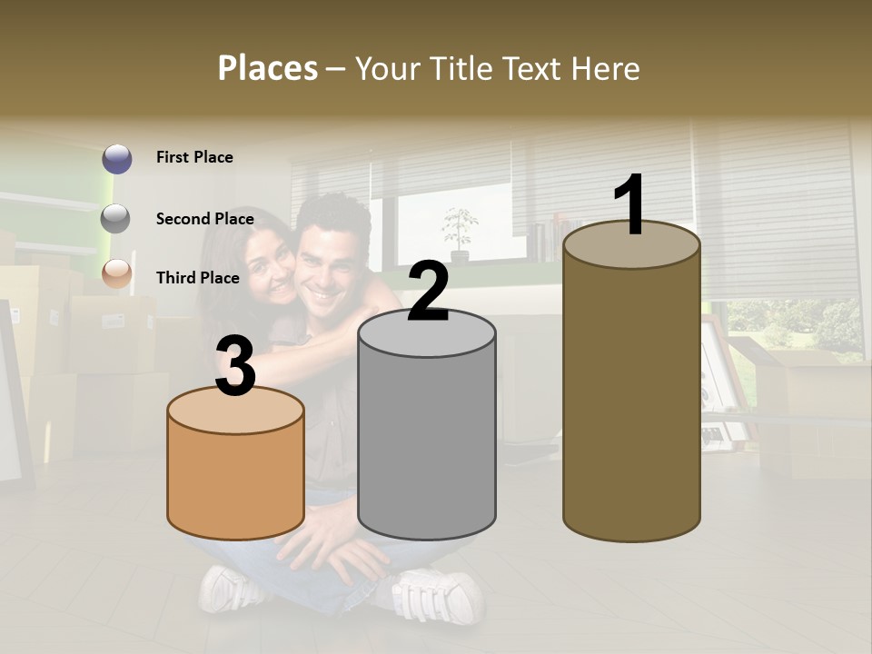 Office Together Per On PowerPoint Template