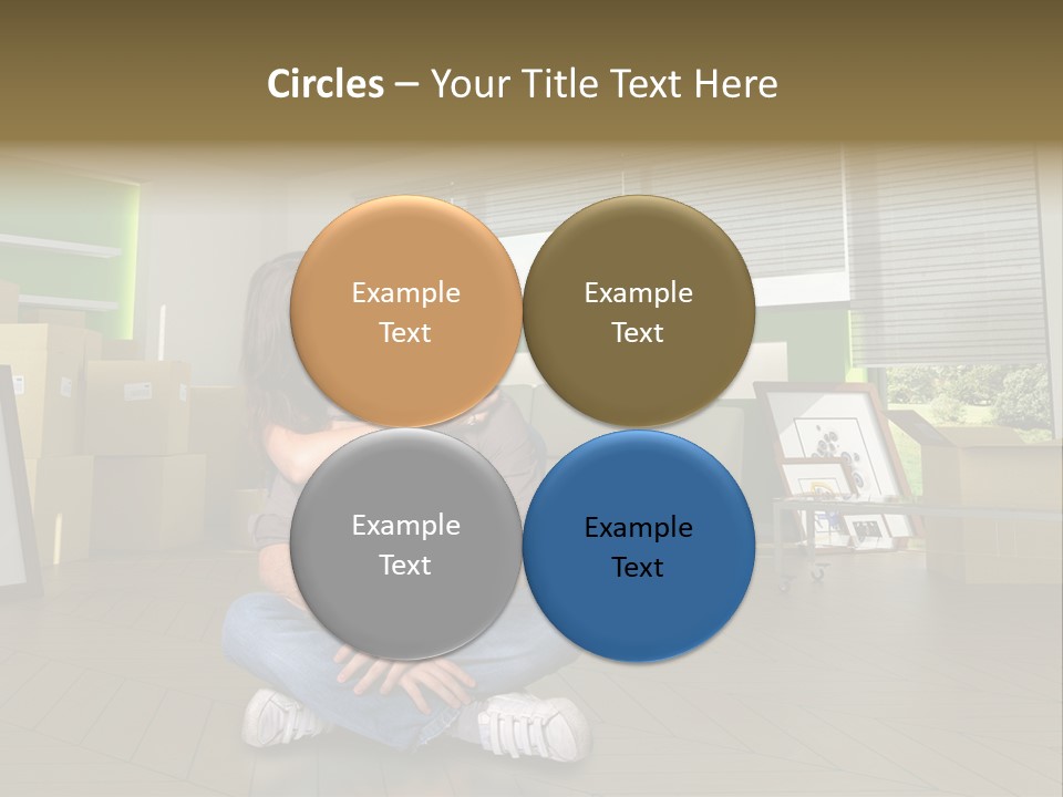 Office Together Per On PowerPoint Template