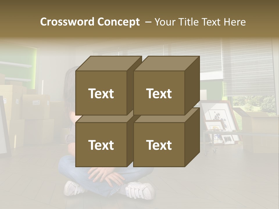 Office Together Per On PowerPoint Template