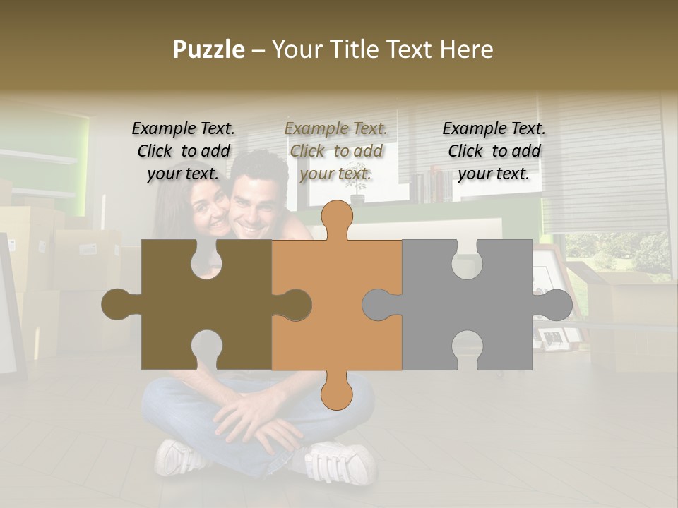 Office Together Per On PowerPoint Template