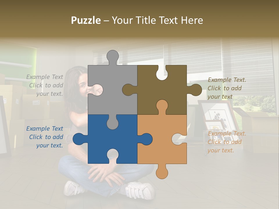 Office Together Per On PowerPoint Template