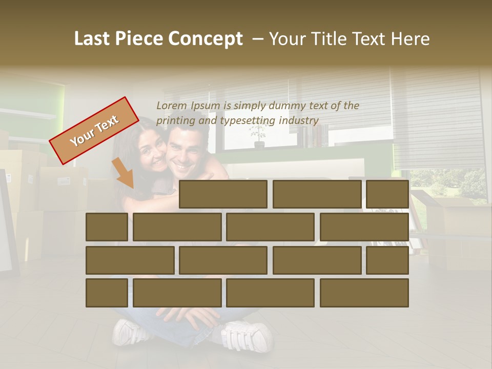 Office Together Per On PowerPoint Template