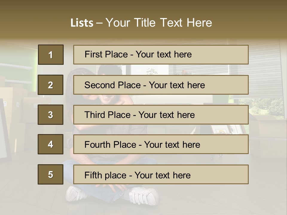 Office Together Per On PowerPoint Template
