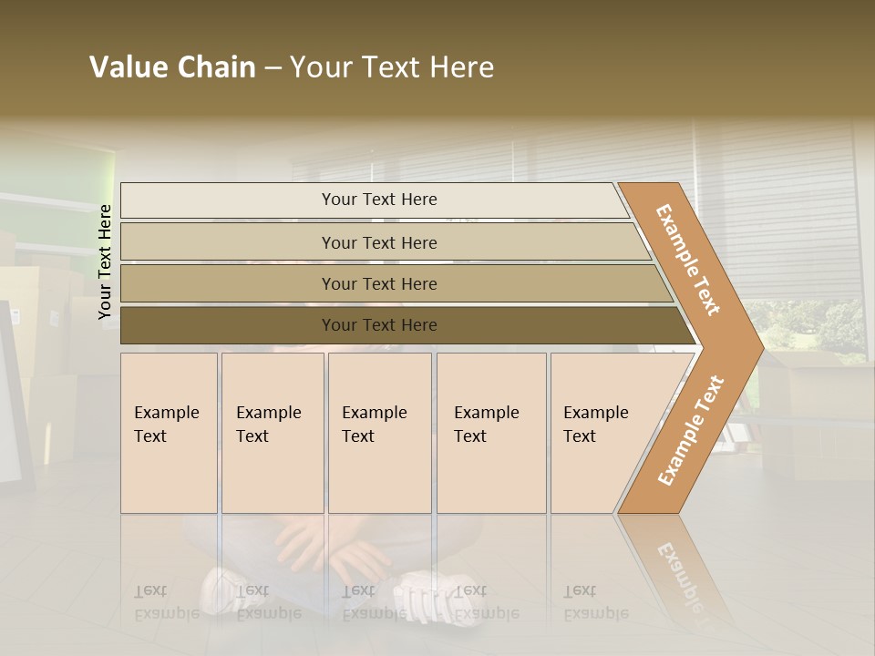 Office Together Per On PowerPoint Template
