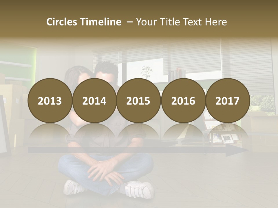 Office Together Per On PowerPoint Template