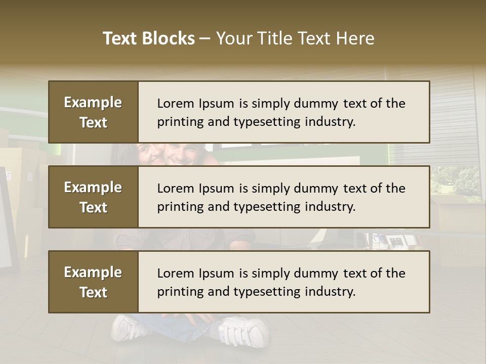 Office Together Per On PowerPoint Template