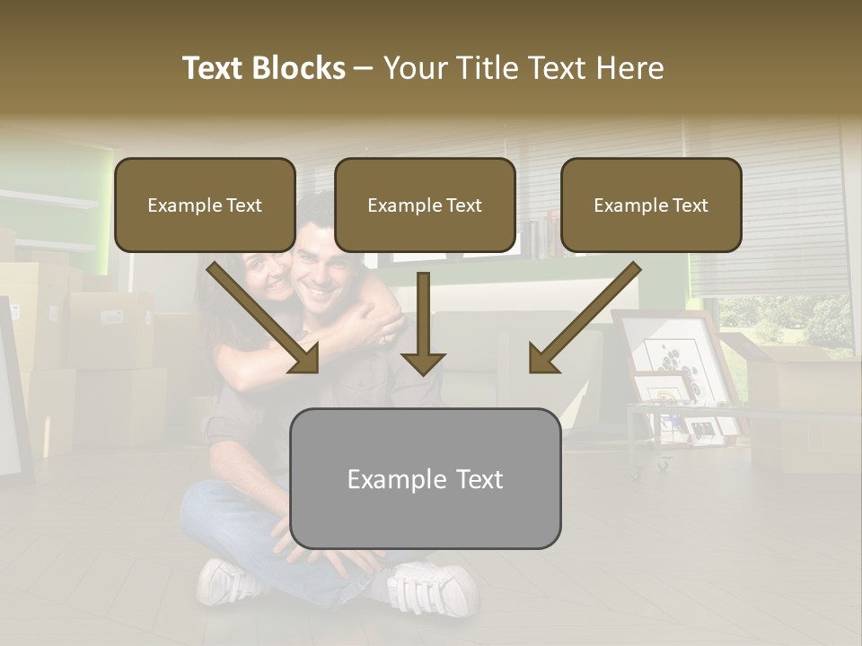 Office Together Per On PowerPoint Template