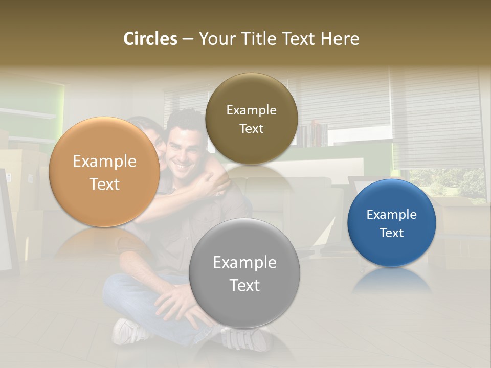 Office Together Per On PowerPoint Template