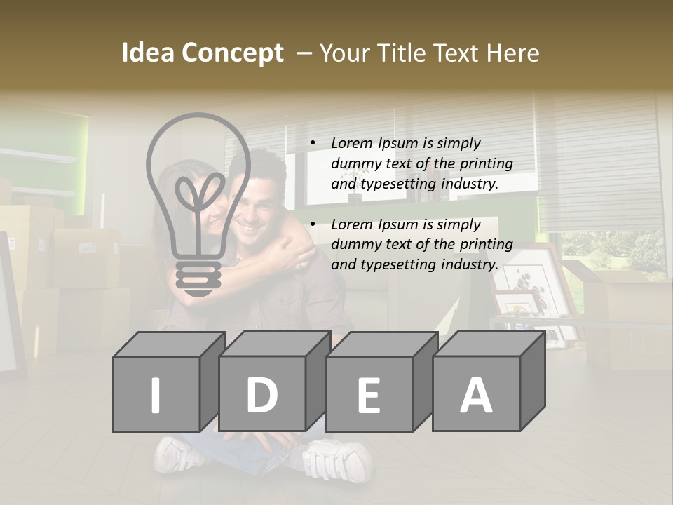 Office Together Per On PowerPoint Template