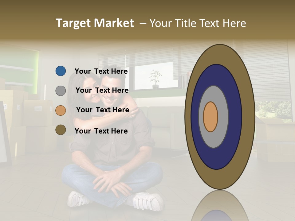 Office Together Per On PowerPoint Template