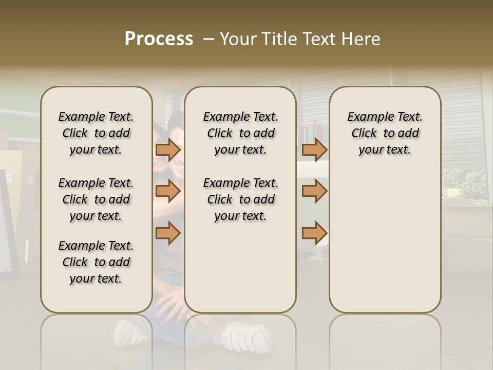 Office Together Per On PowerPoint Template