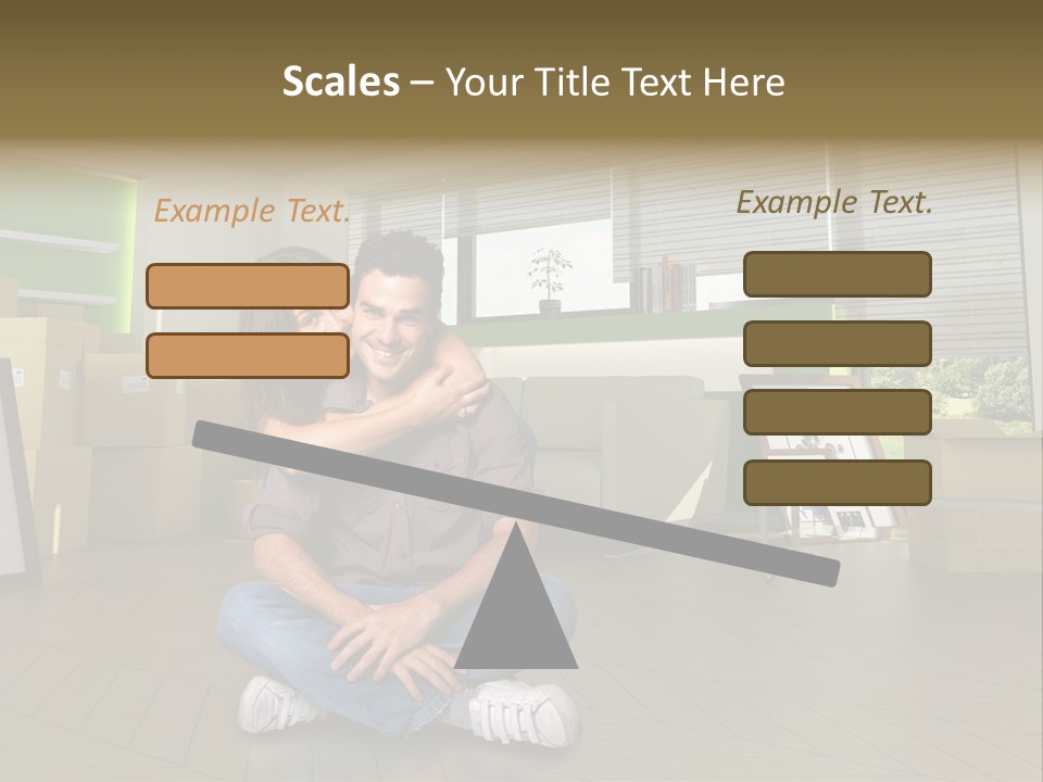 Office Together Per On PowerPoint Template
