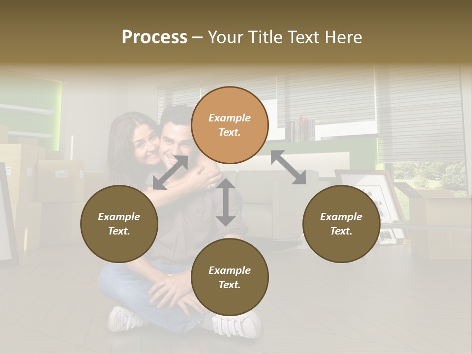Office Together Per On PowerPoint Template