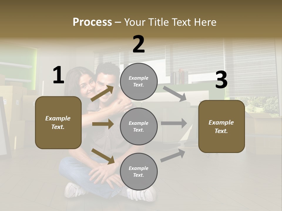 Office Together Per On PowerPoint Template