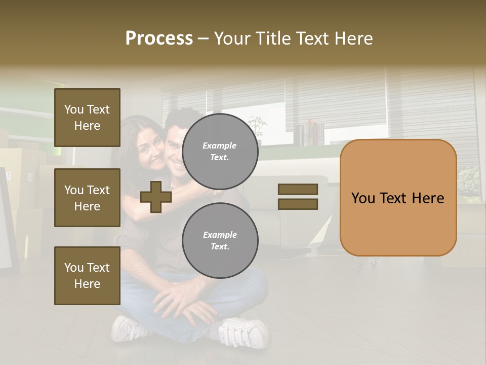 Office Together Per On PowerPoint Template