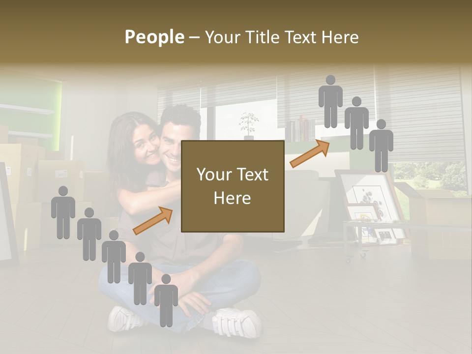 Office Together Per On PowerPoint Template