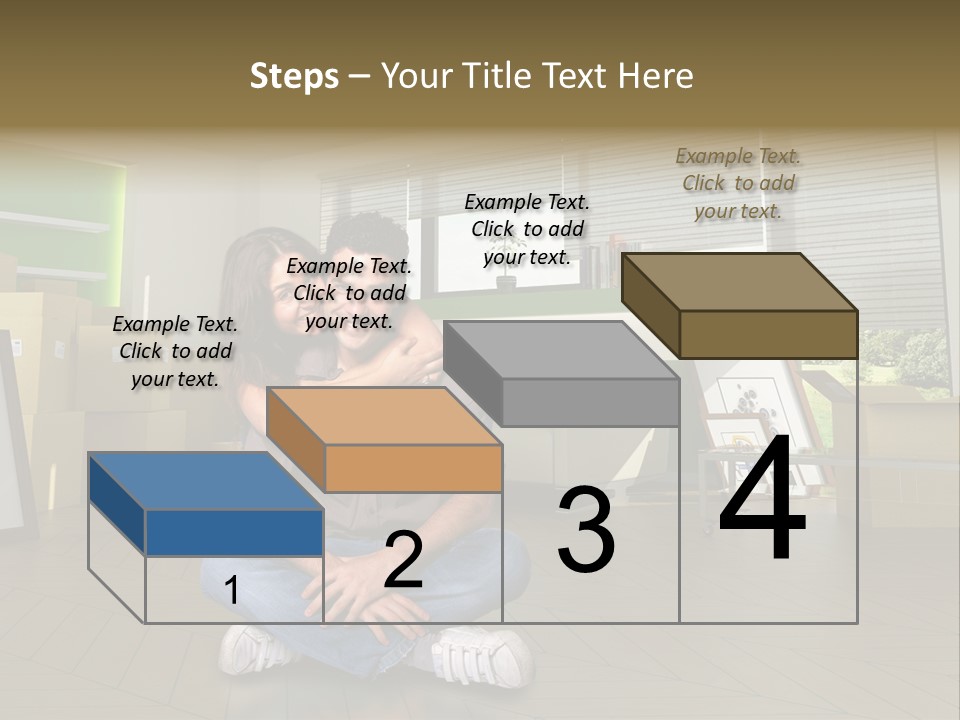 Office Together Per On PowerPoint Template