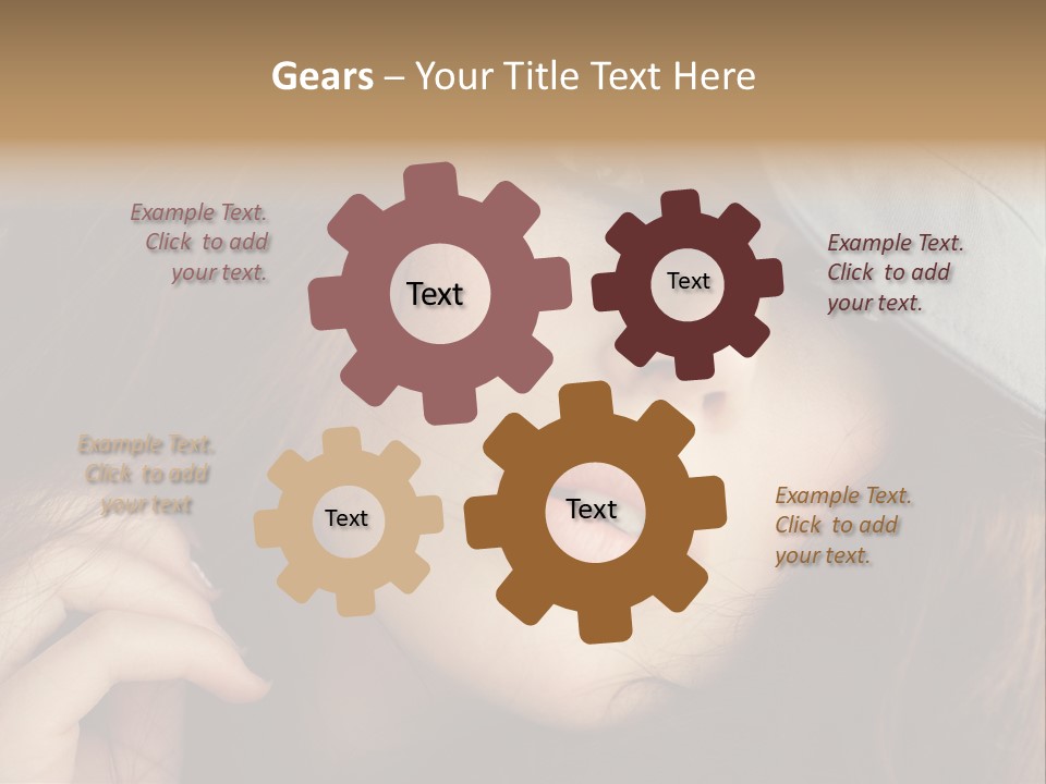 Sminka PowerPoint Template