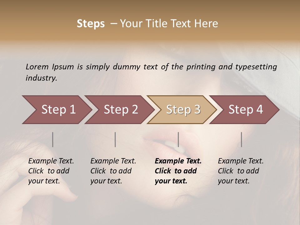 Sminka PowerPoint Template